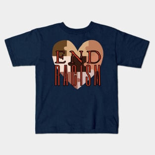 End Racism Kids T-Shirt